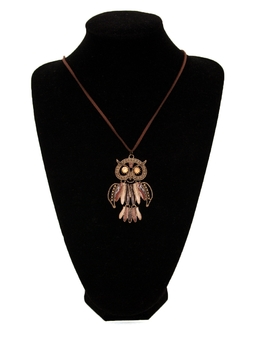 Colier Cu Bufnita Angry Owl Maro